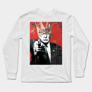 Donald Trump: King Trump Long Sleeve T-Shirt